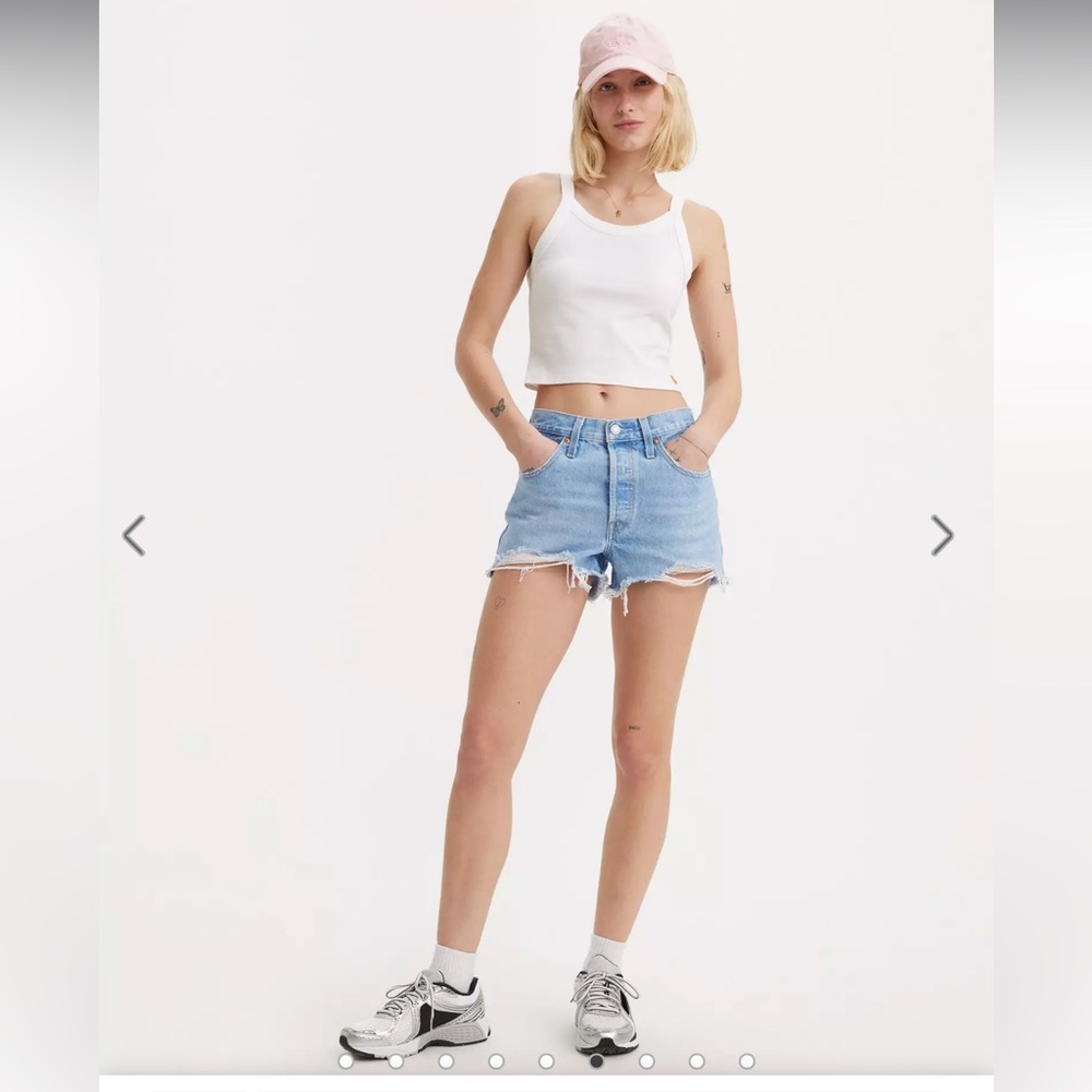 Levi’s 501 Original Fit High Rise Shorts